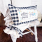 Custom Wedding Gift Bundle:  3 seasons + GINGHAM/BUFFALO CHECK pillow + custom last name panel: 3 BEES BEE KIND / SUNFLOWER JARS / VINTAGE CHRISTMAS TREE TRUCK /CUSTOM LAST NAME PANEL
