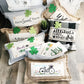 Glitter Holiday Panel:  Kiss Me Shamrock. Spring, St Saint Patricks Day Leprechaun Irish Saying, Luck:  KISS ME SHAMROCK