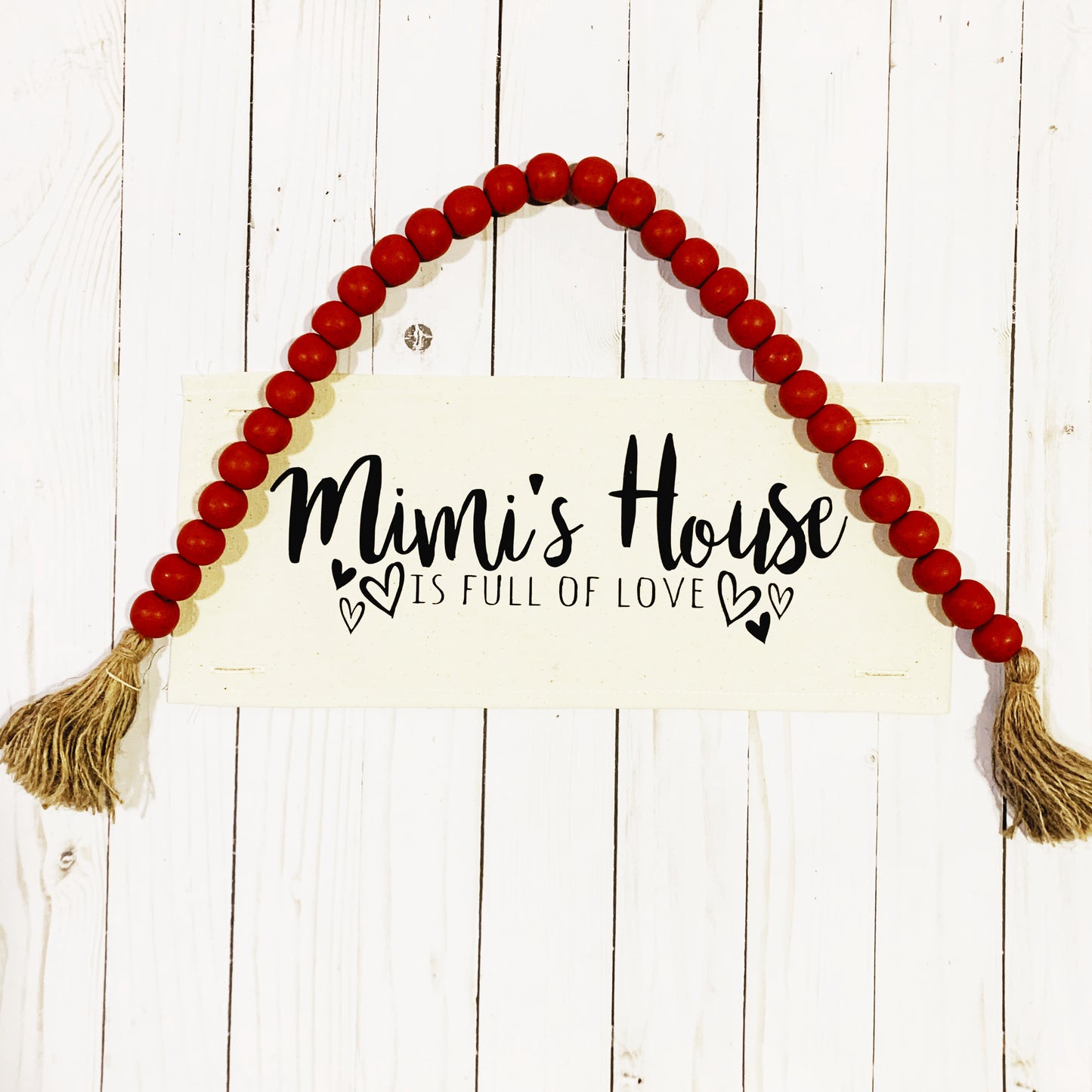 Custom Panel: Mimi’s, Gramma's, Nonni's, Nana's... House CUSTOM PANEL