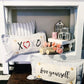 Holiday Panel: Valentines, Winter, Love, Hugs, Kisses, Passion, Red, Wife Husband, Boyfriend, Girlfriend, Spouse, Kids, Vintage, Farmhouse, Heart; XOXO