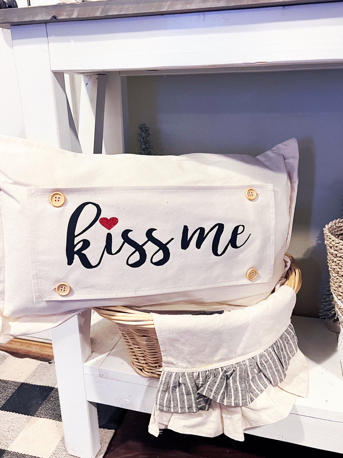 BOHO Custom Wedding Gift Bundle:  3 seasons + Boho pillow + custom last name panel & LEMON CITRUS / WHEAT / NATIVITY / CUSTOM PANEL/ BOHO PILLOW