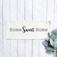 Neutral Panel: Farmhouse Gray Between Holiday Inbetween Bench Bed Decor; HOME SWEET HOME